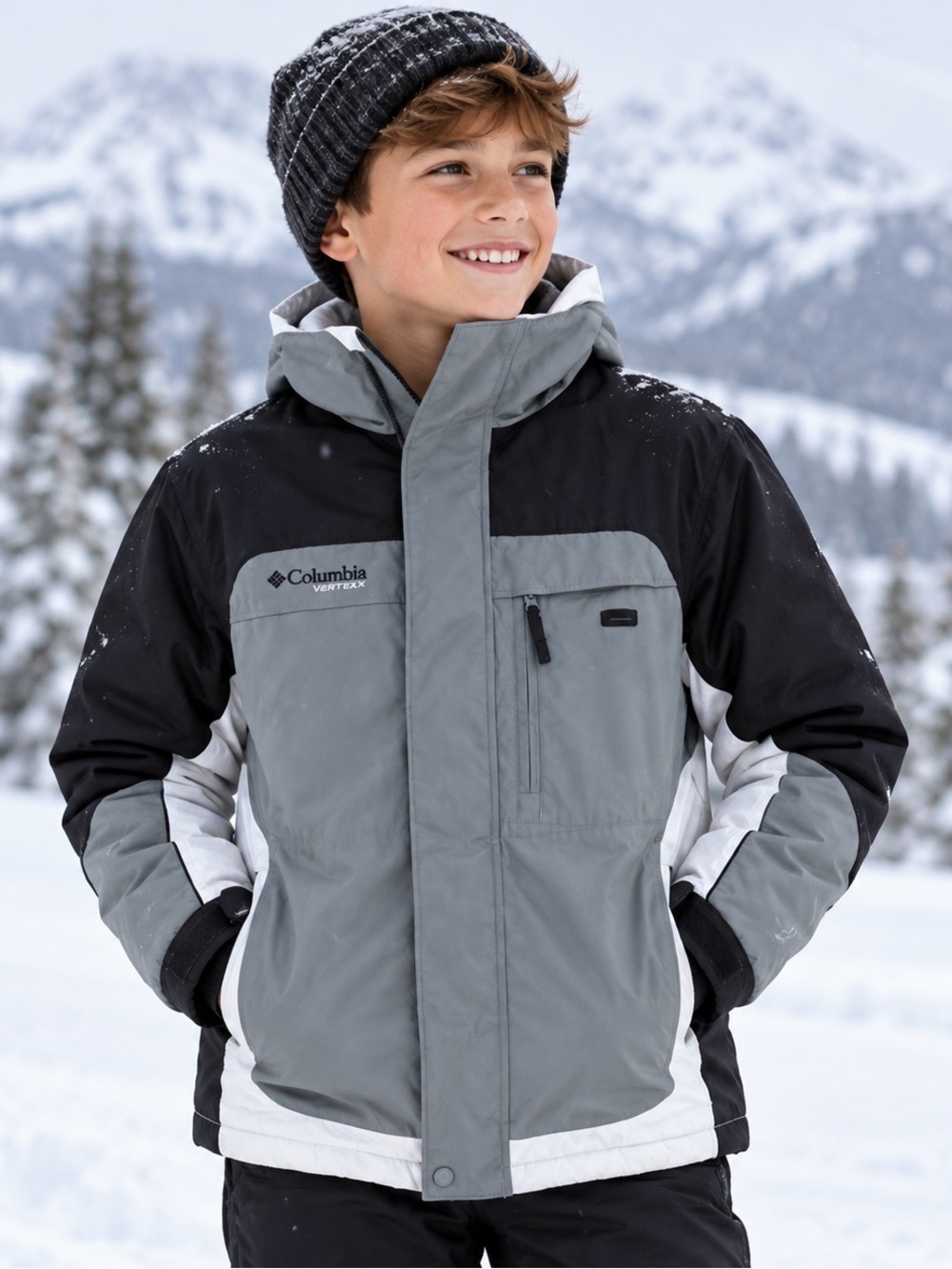Columbia vertex youth puffer jacket coat
Size 14/16